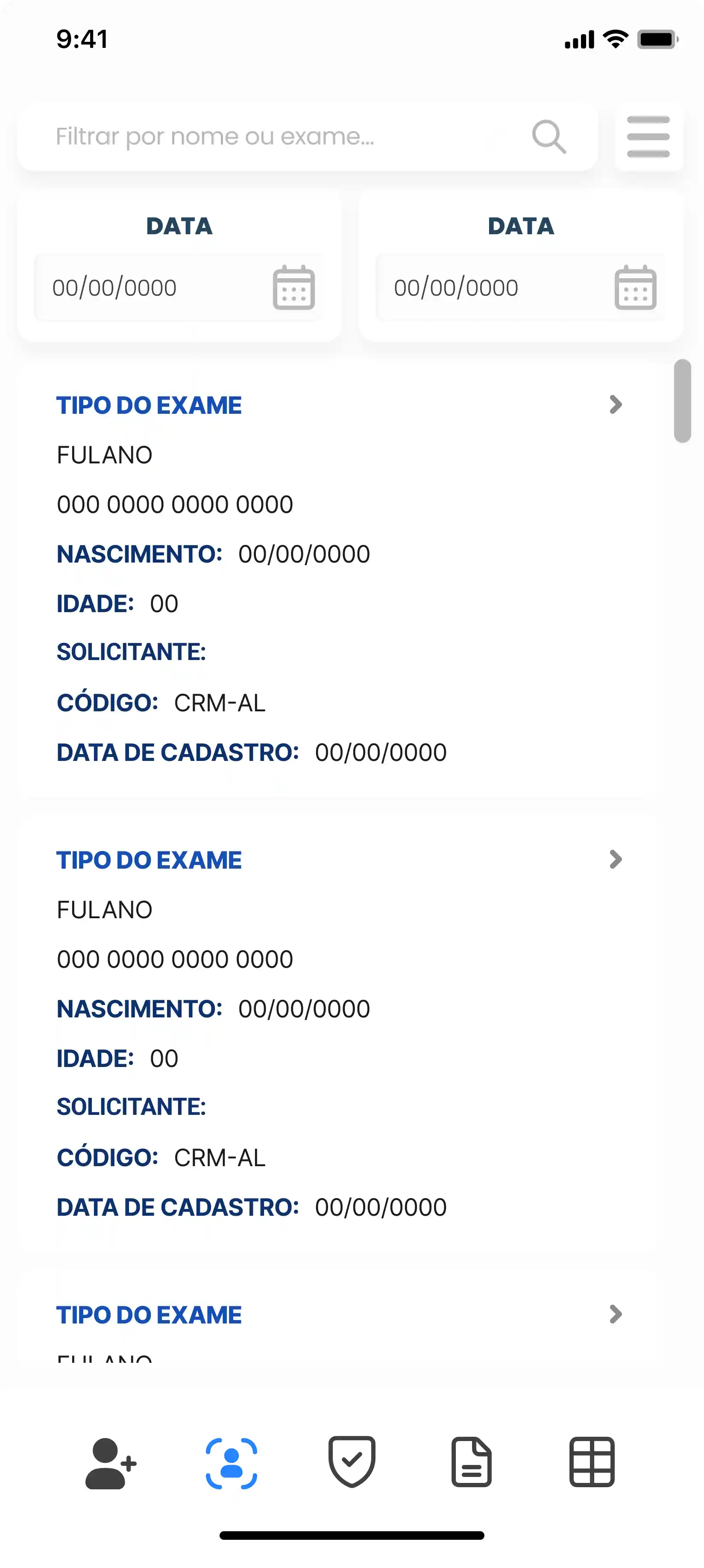 Mockup 2 da versão V1