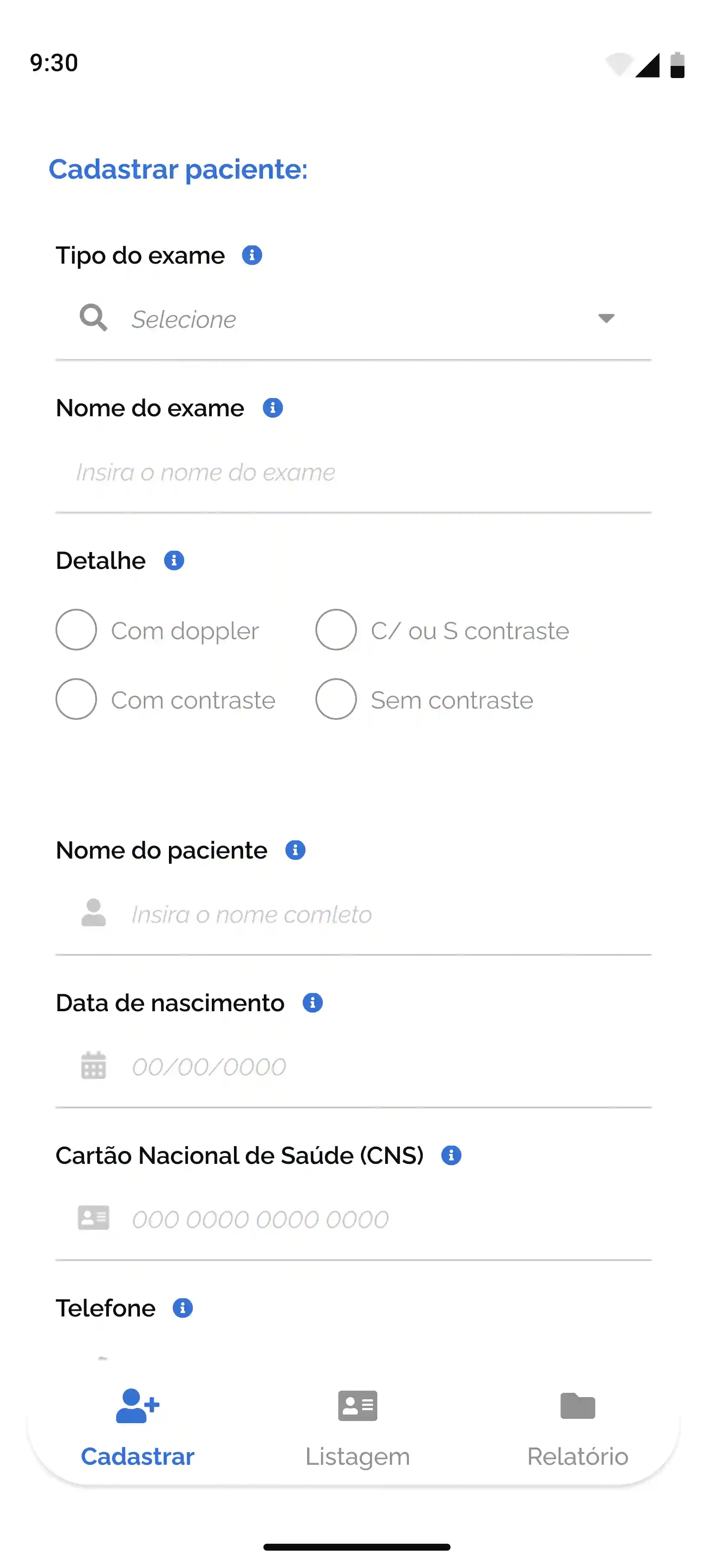 Mockup 1 da versão V3