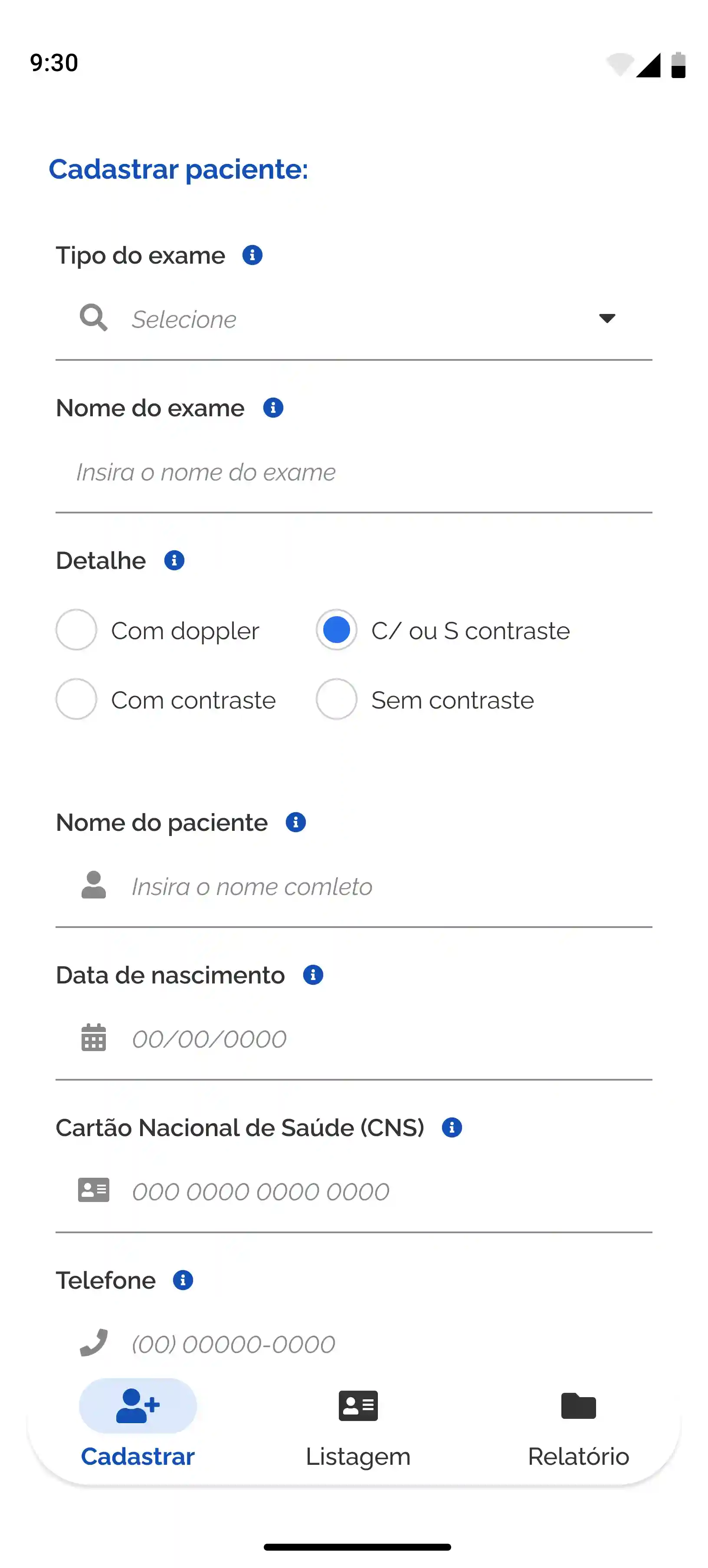 Mockup 1 da versão V4