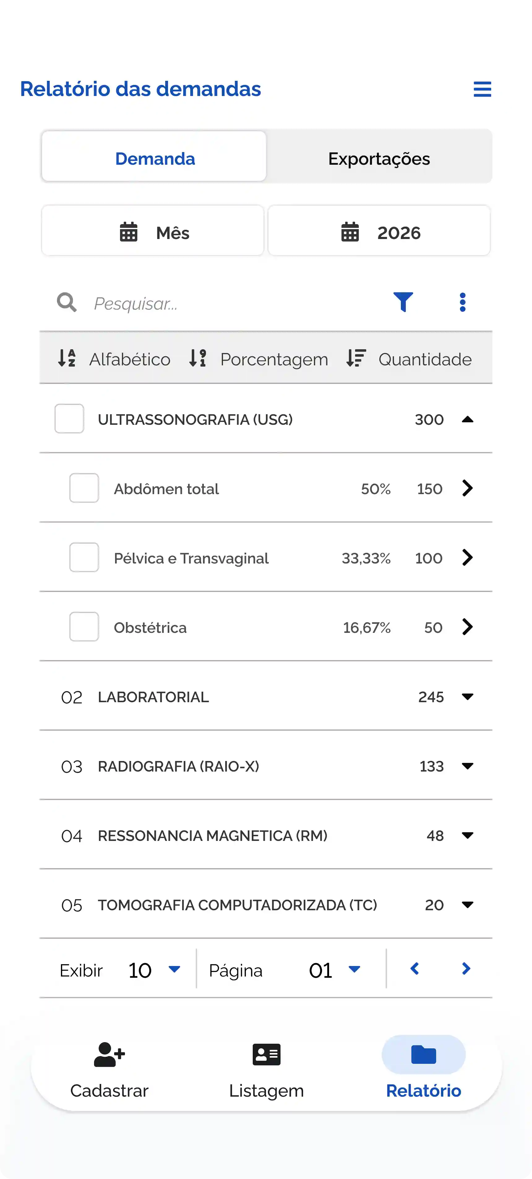 Prévia de Funcionalidade - Tela 19