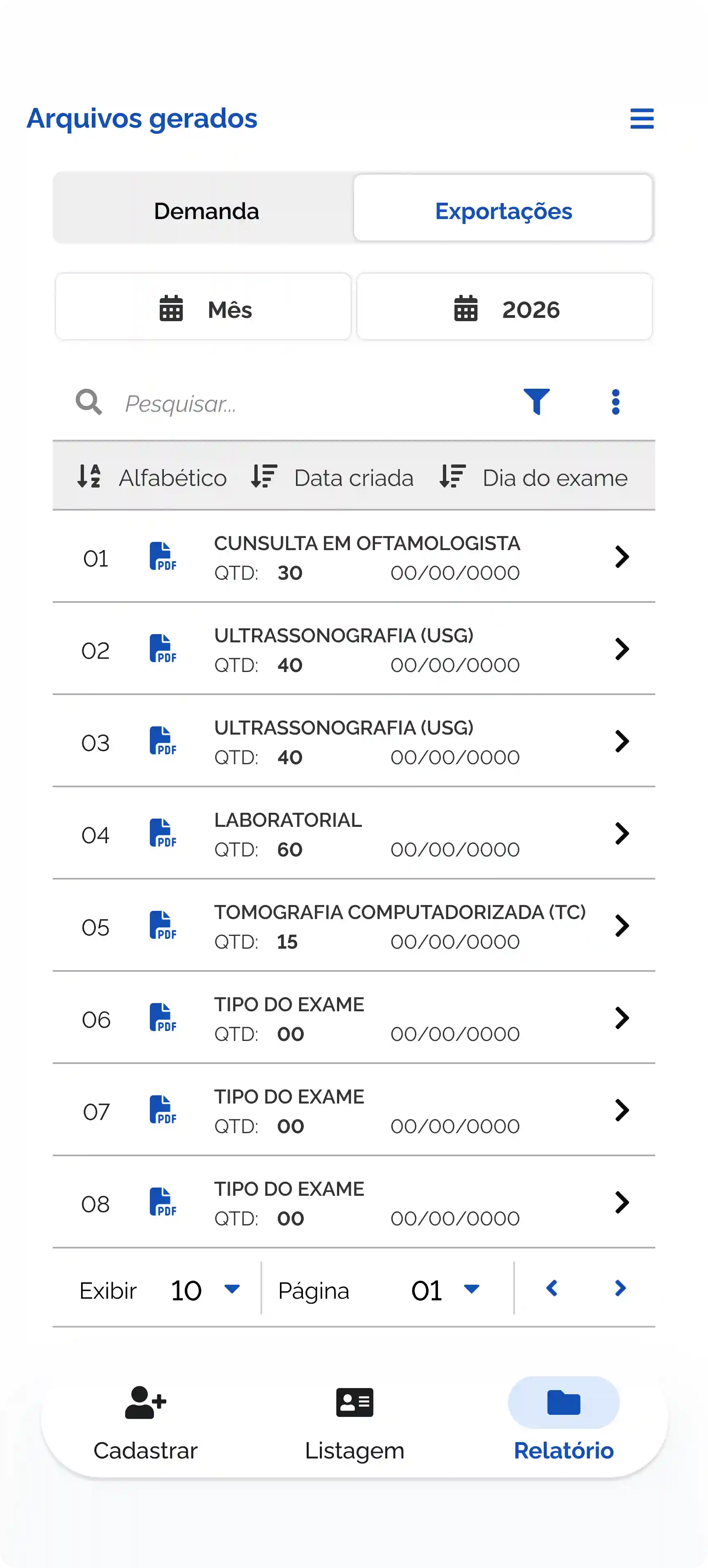 Prévia de Funcionalidade - Tela 21