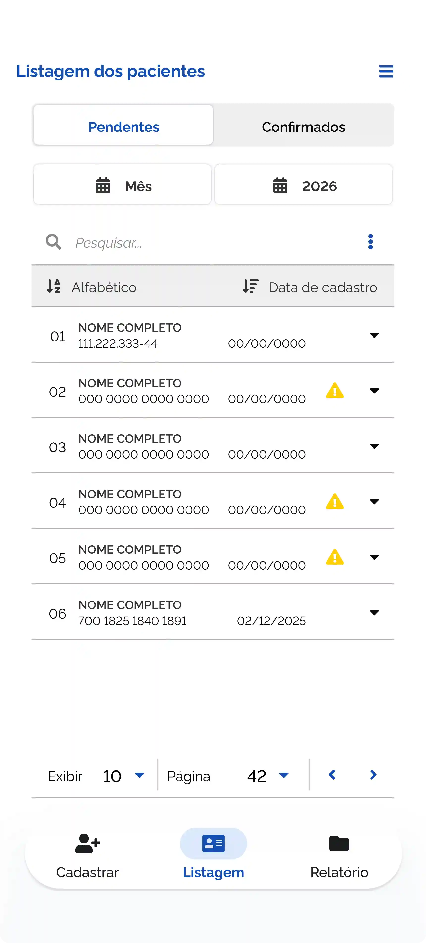 Mockup 5 da versão V5